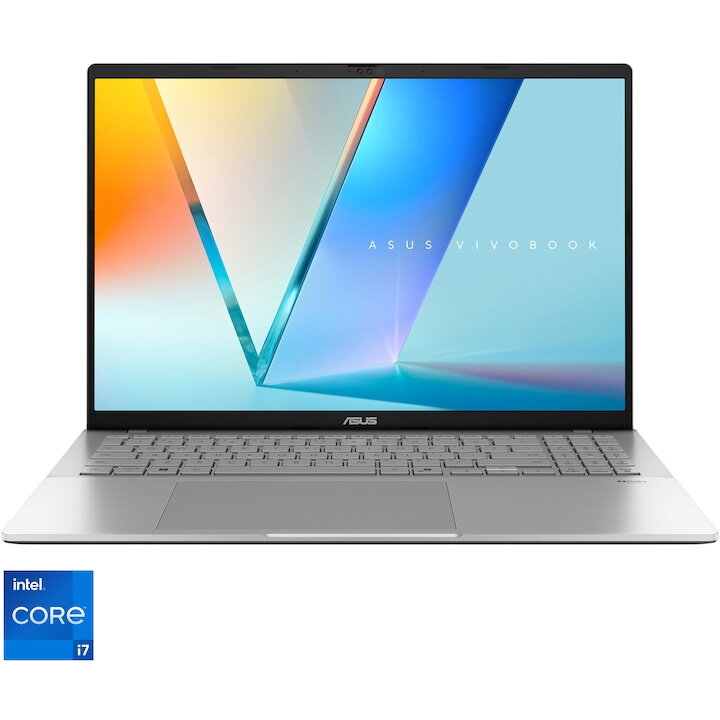 Laptop Vivobook S 16 WUXGA 16 inch Intel Core i7-13620H 16GB 1TB PCIe  Free Dos Cool Silver