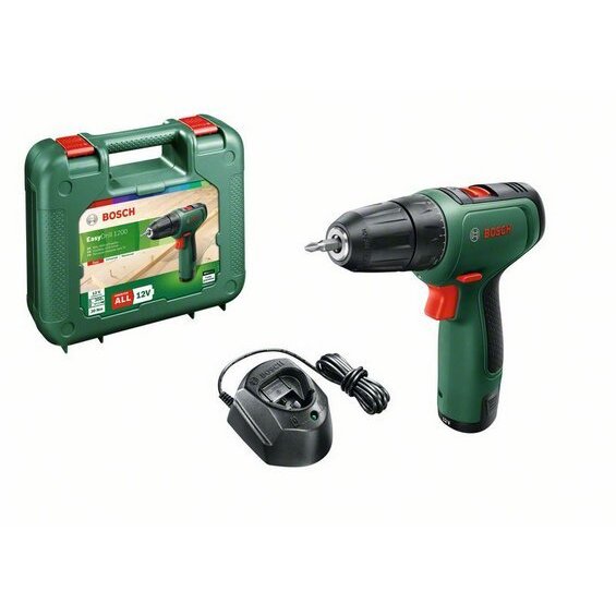 Masina De Gaurit/Insurubat 06039D3006 Cu Acumulator 2 Trepte De Putere EasyDrill 1200 Verde/Negru