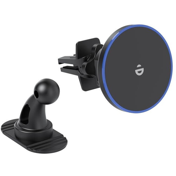 Magnetic Car Charger Holder  T208-F 15W (Black)