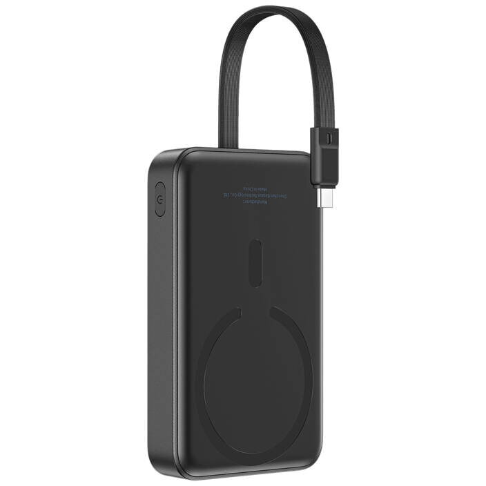 Magnetic Mini PowerBank 10000mAh 30W (black) Bayern Edition
