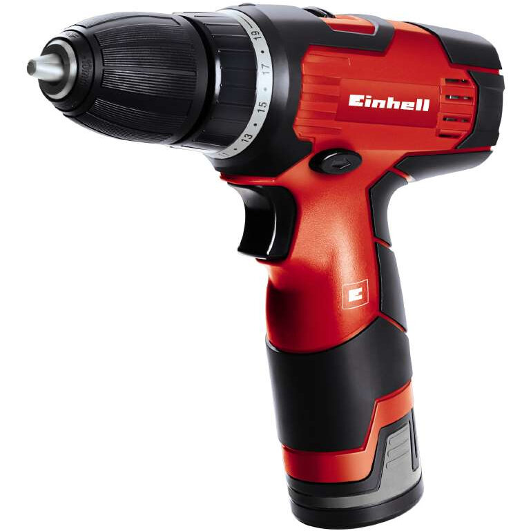 Masina de gaurit cordless drill TH-CD 12-2 Li, 12V (red / black, Li-ion battery pack 1.3Ah)