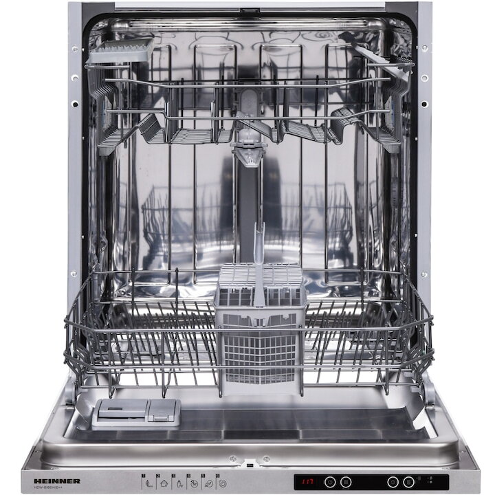 Masina de spalat vase incorporabila HDW-BIM60514E++, 14 seturi, 5 programe, Clasa E, AquaStop, 60 cm