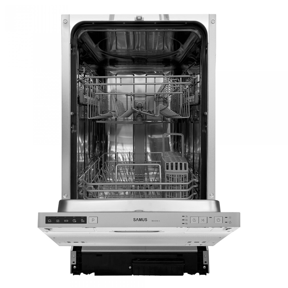 Masina de Spalat Vase Incorporabila SBDW46.5 Capacitate 9 Seturi 5 Programe Pornire Intarziata