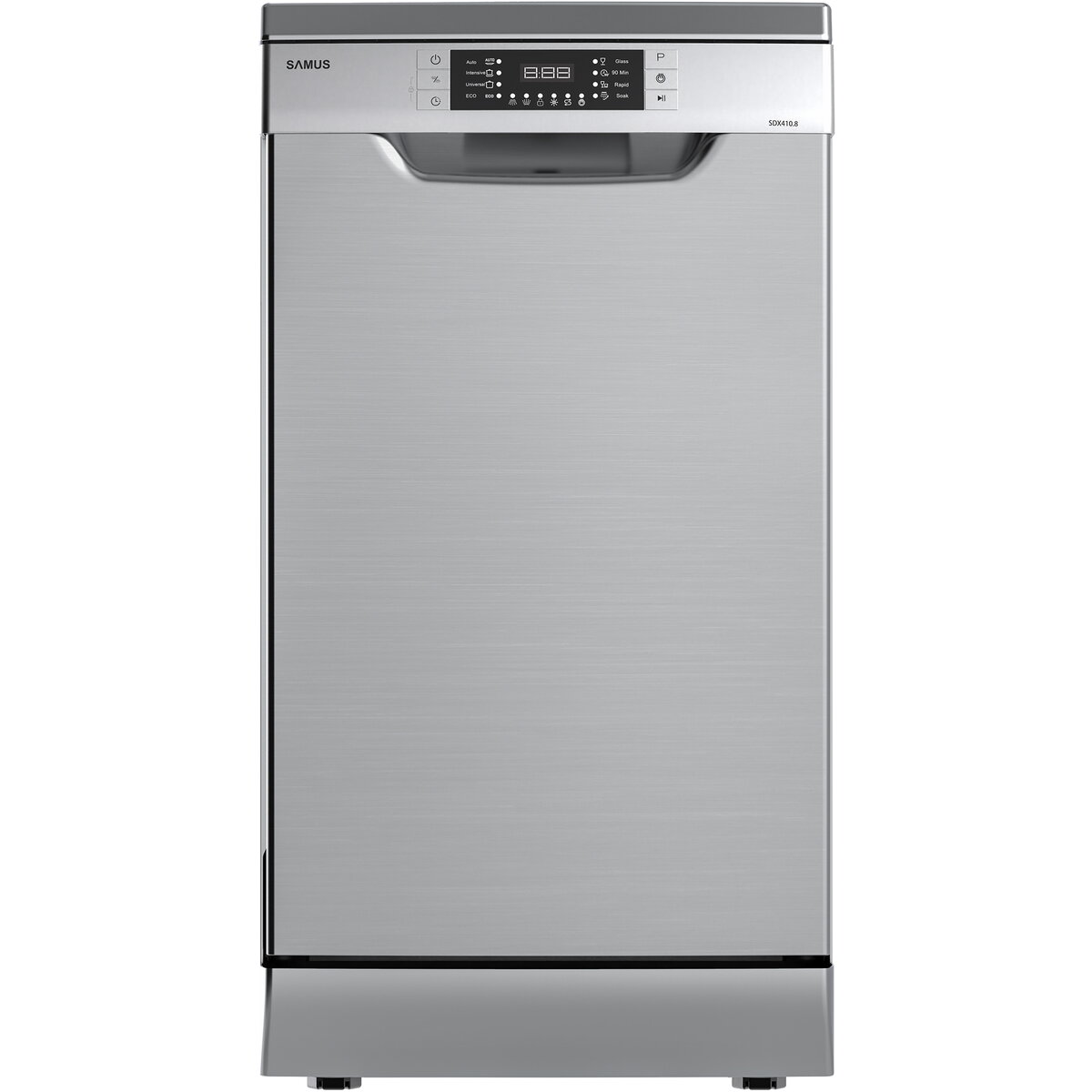 Masina De Spalat Vase SDX410.8 47dB Clasa E 10 Seturi 8 Programe Argintiu