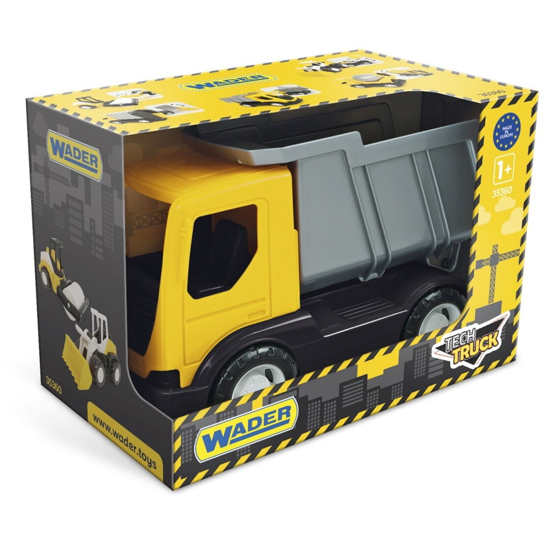 Masinuta Tech Truck - Tipper in a cardboard box