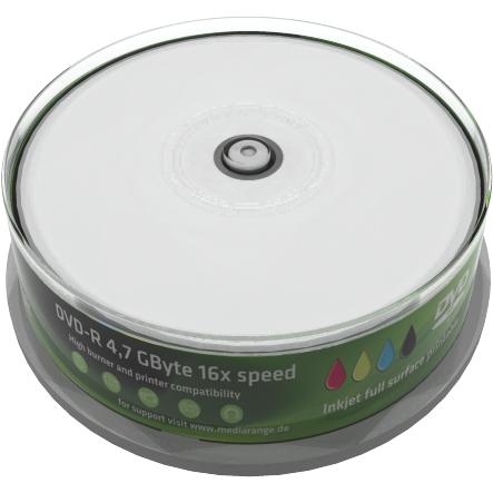 Mediu optic MR407 DVD-R Disc 16x 4,7GB