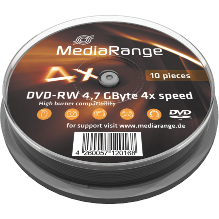Mediu optic DVD-R 4.7GB 4x 10 bucati