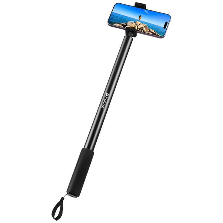 Metalowy uchwyt do selfie 2m PULUZ do kamery Insta360 One RS/X2/X3/X4 (czarny)