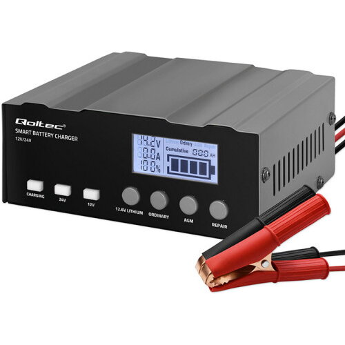 Microprocessor charger 12V 12.6V 24V LCD