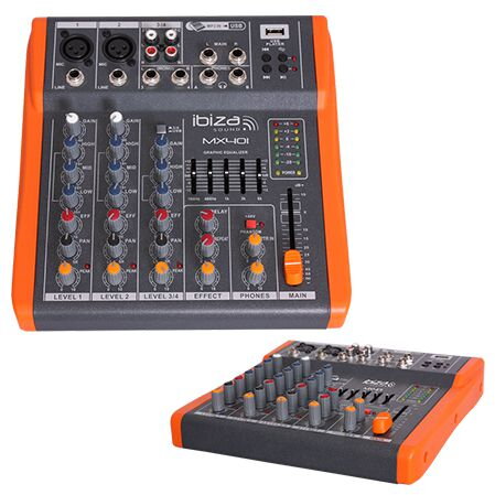 Mixer 4 Canale Cu Egalizatorul Efecte Si Usb