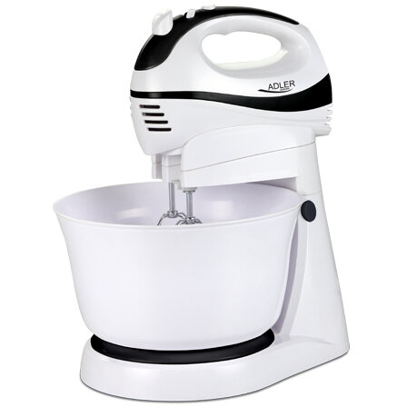 Mixer Cu Bol 4206 5 Speed Turbo Buton 300W Alb
