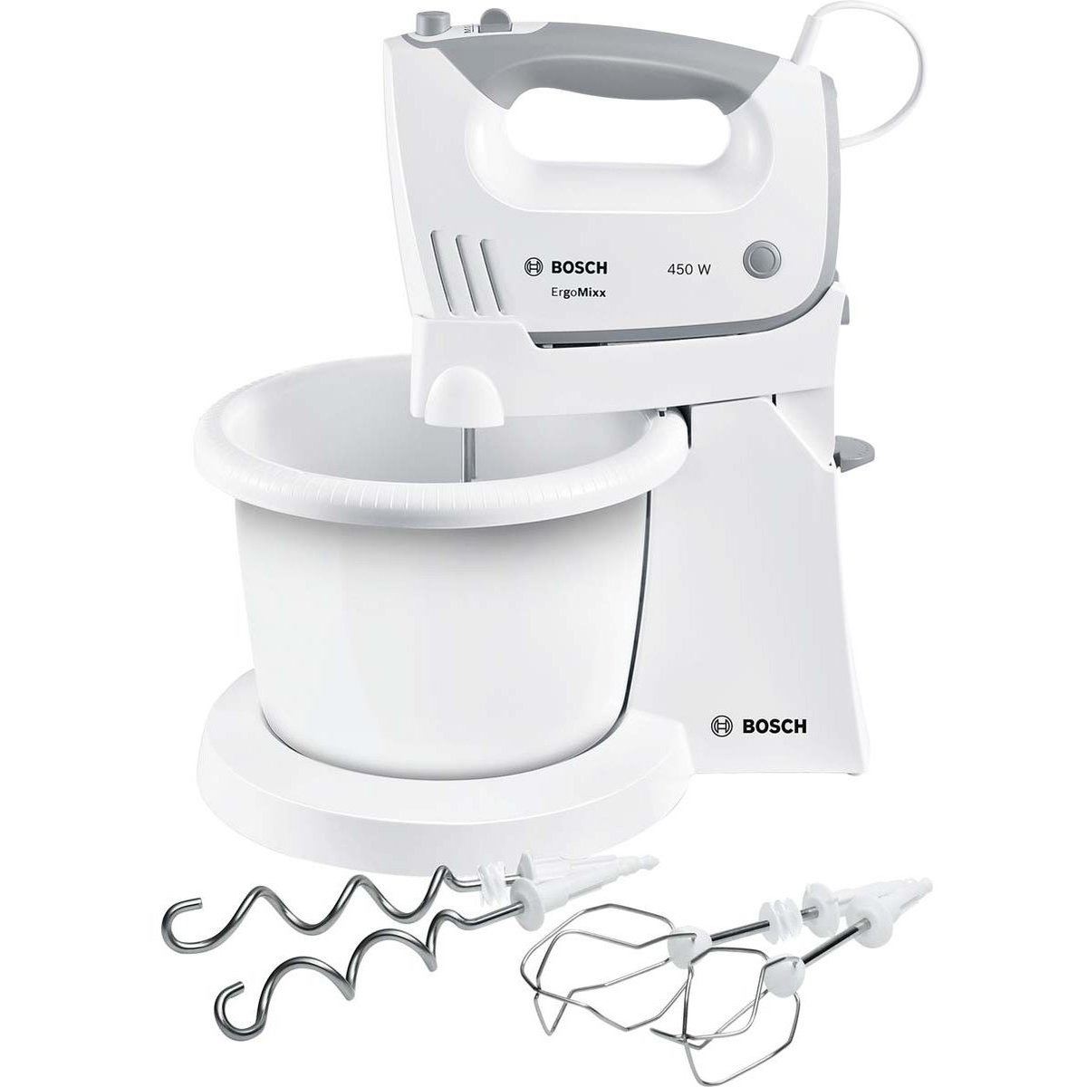 Mixer cu bol MFQ36460 450W Alb