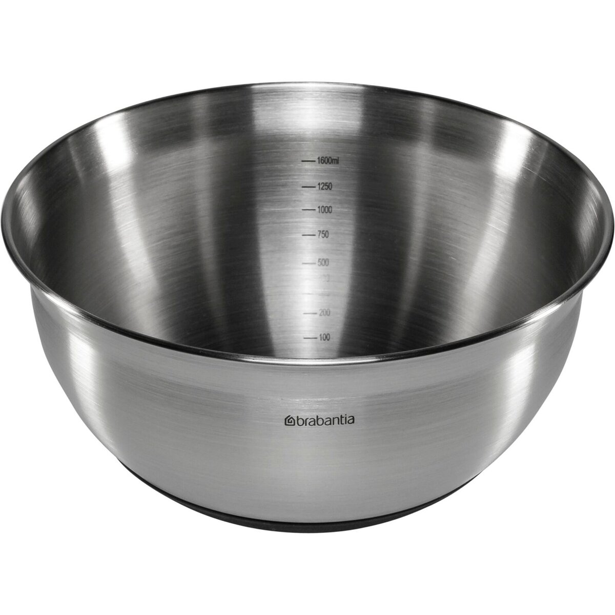 Mixing Bowl steel matt black, 1.6 L