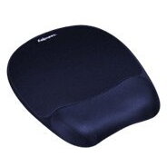 Mouse pad  Foam mouse pad with wrist support Memory Foam, dark blue