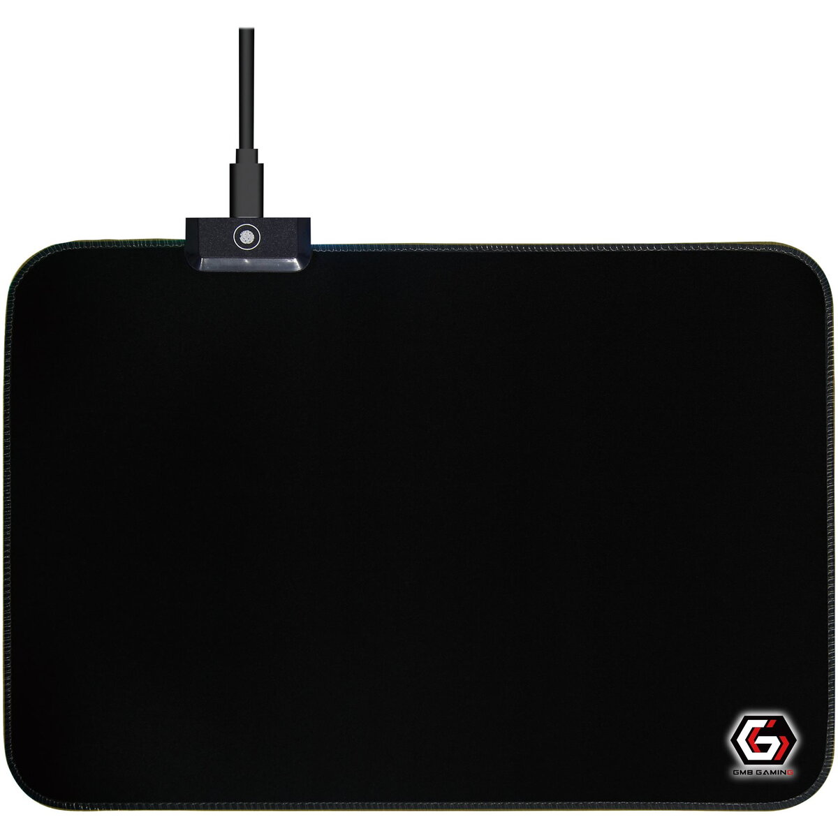 Mouse pad  MP-GAMELED-M Gaming mouse pad with LED light effect, M-size