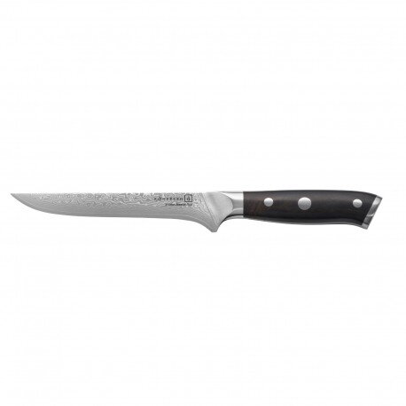 Nóż do trybowania Boning Kohersen Elegance Ebony Wood 15,2cm