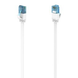 Network Cable, CAT 6a, 10 Gbit/s, U/UTP, Flat, 5.00 m