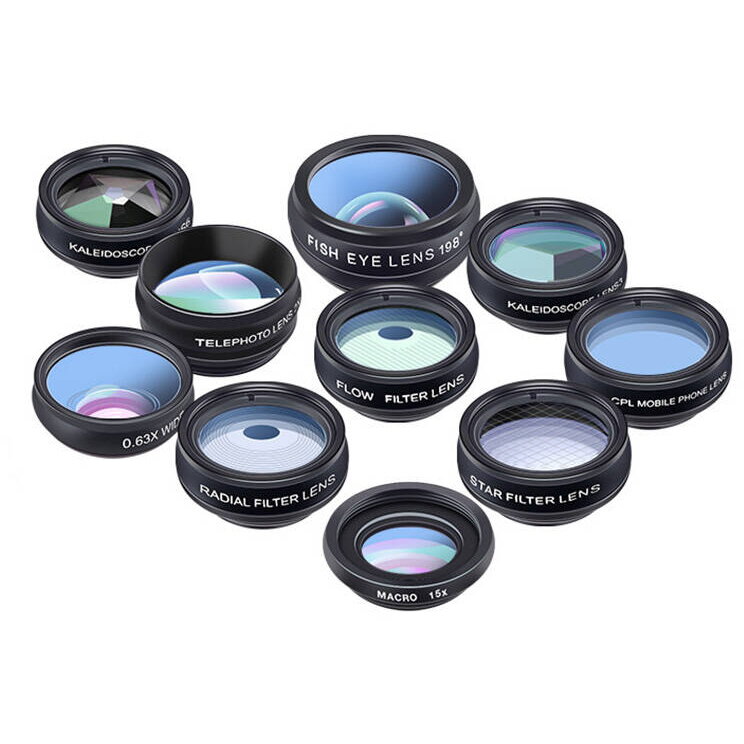 Obiectiv/Accesoriu Zestaw obiektywów do telefonu APEXEL APL-DG10 10w1