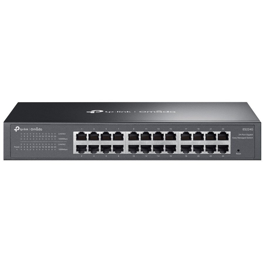Omada ES224G network switch Managed L2 Gigabit Ethernet (10/100/1000) Black