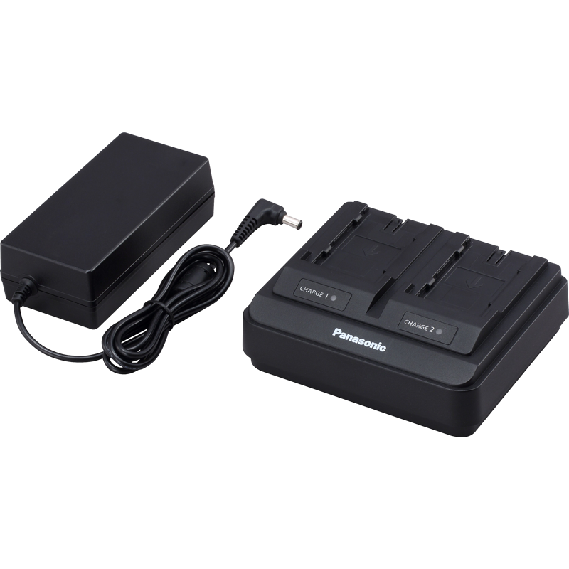 Panasonic Dual Battery Charger AG-BRD50E for  the AG-VBR series of batteries