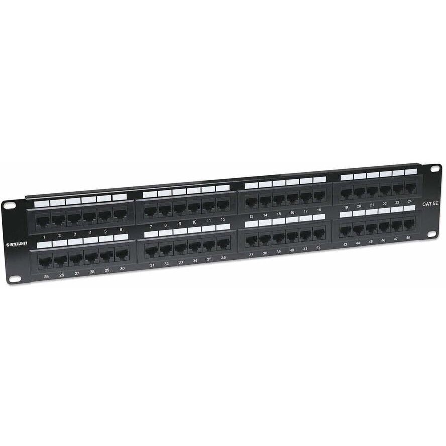 Patchpanel 2HE 48-Port Cat5e UTP sw