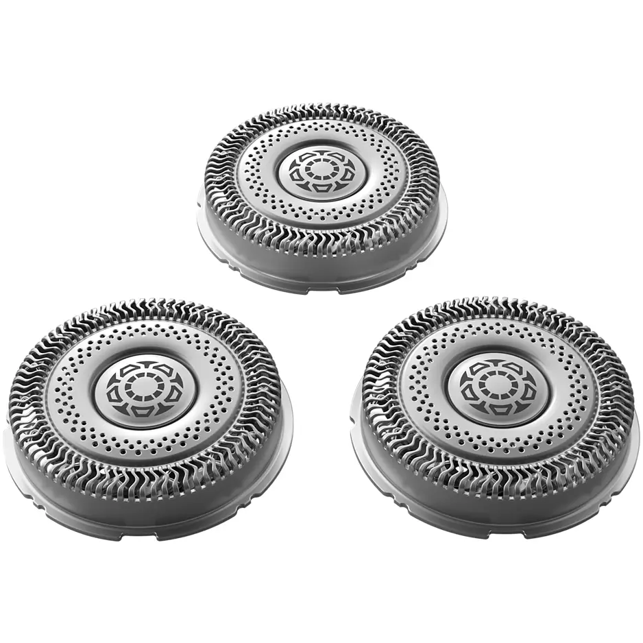 Cap De Barbierit SH91/50 De Rezerva 3 Bucati Argintiu