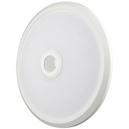 PLAFONIERA LED 12W IP20 SENZOR DE MISCARE 3IN1 - ALB