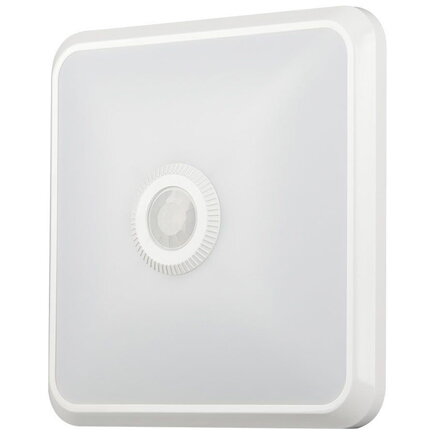 PLAFONIERA LED 12W IP20 SENZOR DE MISCARE 3IN1 - ALB