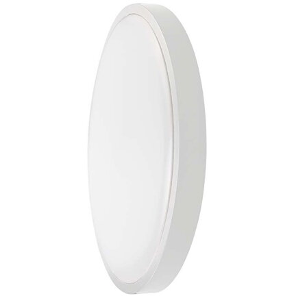 PLAFONIERA LED 18W IP44 CU SENZOR 6500K ALB RECE - ALB