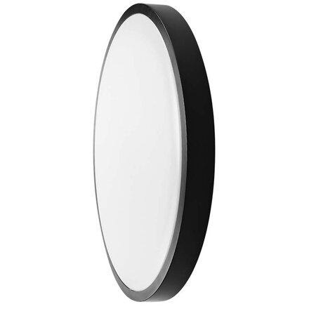 PLAFONIERA LED 30W IP44 CU SENZOR 4000K ALB NEUTRU - NEGRU