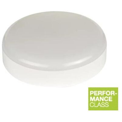 Plafoniera LED pentru exterior cu senzor de miscare SURFACE SLIM ROUND 260, 26W, 2730 lm, lumina neutra (4000K), IP65/IK10,  Ø260x55mm, Alb
