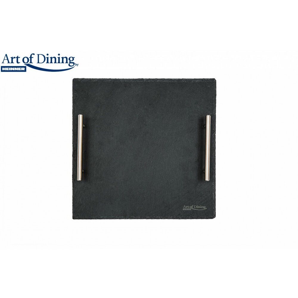 PLATOU ARDEZIE,PATR. MANERE INOX 30X30CM