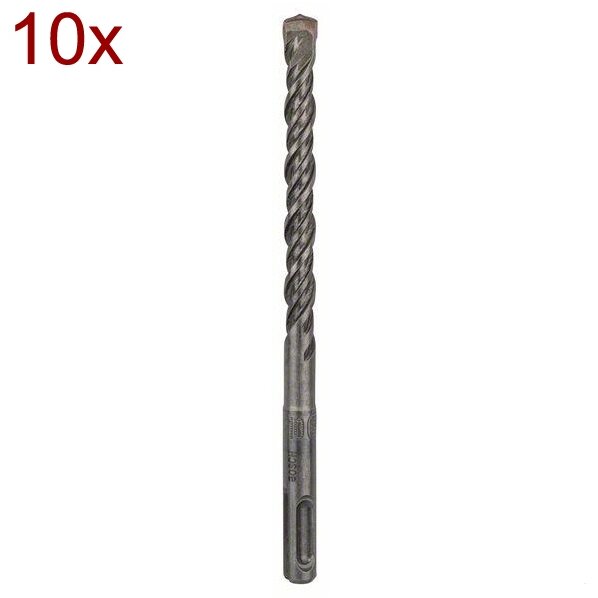 Plus-5 - Set burghie, SDS-Plus, 6  mm, 10 buc 