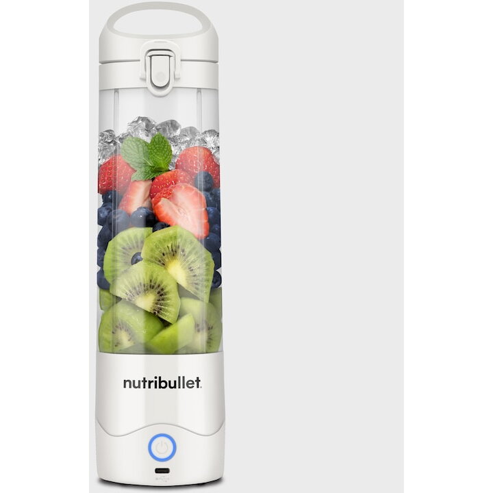 Portable Blender NBP003W (white, battery-operated, 0.475 liters)