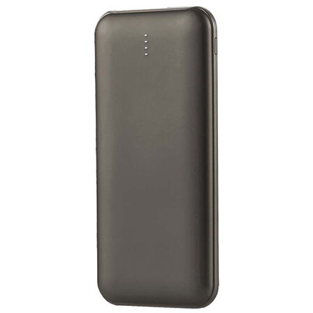 Baterie Externa 10000mAh Cablu 30cm TIP C  -  Gri Antracit