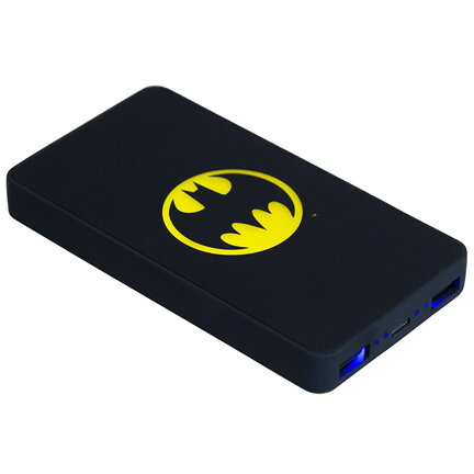 POWER BANK FAST CHARGE 6000MAH LOGO BATMAN