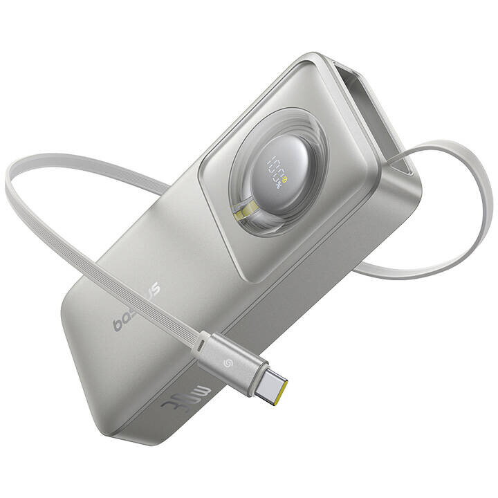 Powerbank Baseus OS Free2Pull 10000mAh 30W +cable (grey)