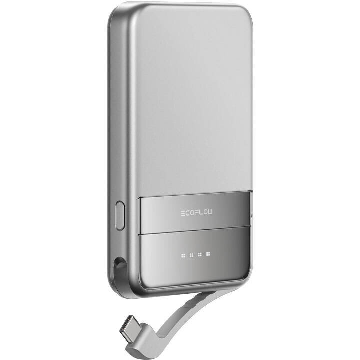 Powerbank magnetic EcoFlow RAPID, 5000mAh, (argintiu)