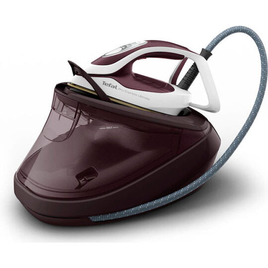 Pro Express Ultimate II GV9721, steam ironing station (dark red/white)