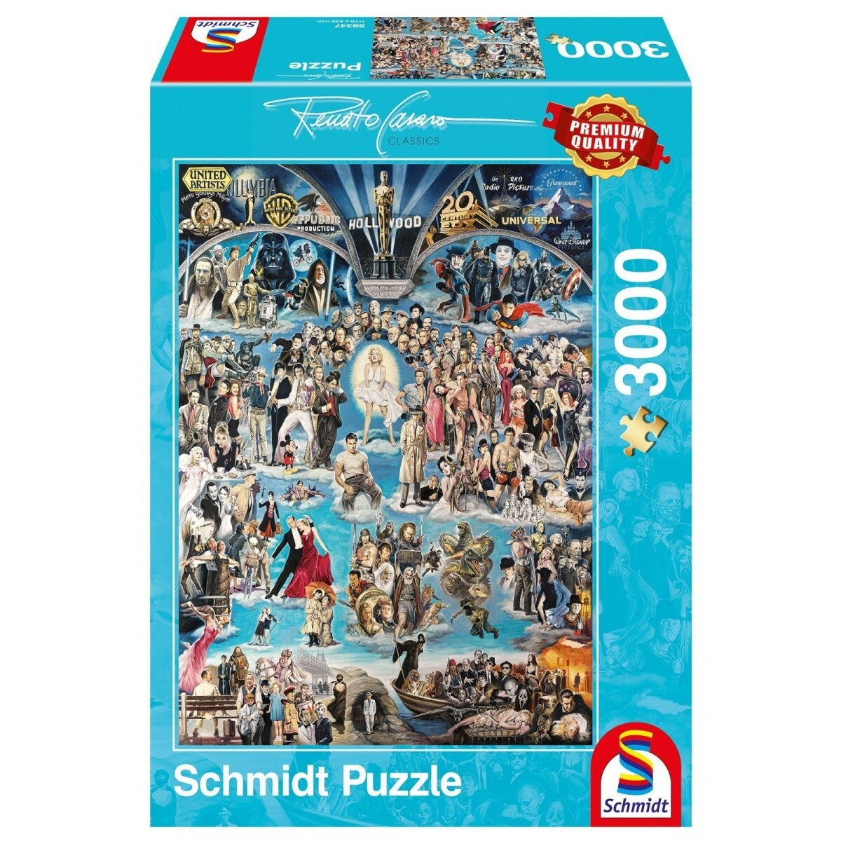 Puzzle 3000 Piese R. CASA RO Hollywood XXL