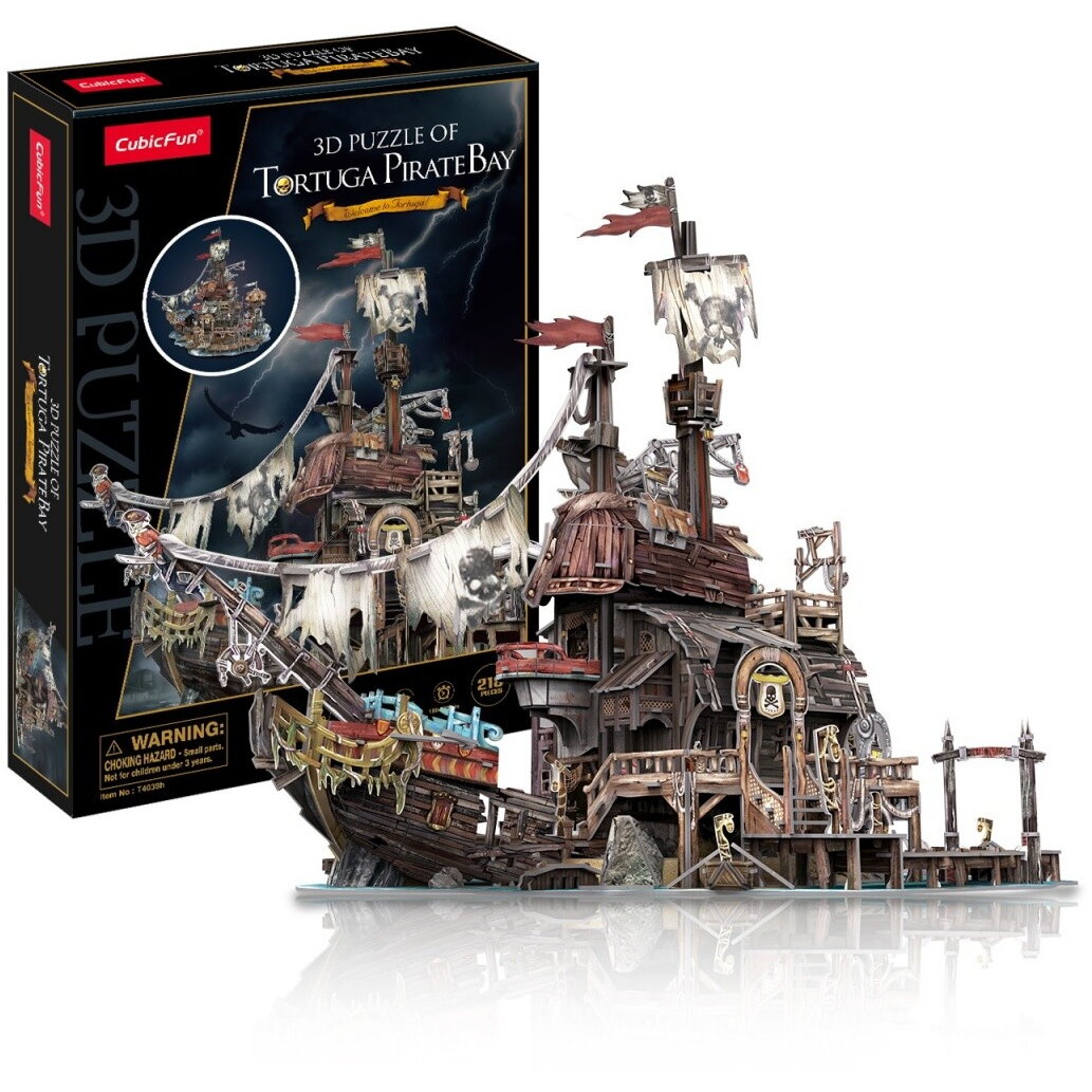 Puzzle 3D - Pirate Cove