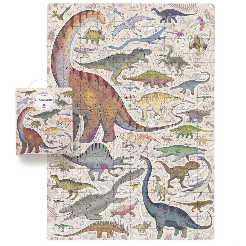 Puzzle Puzzles 200 elements Puzzlove Dinosaurs