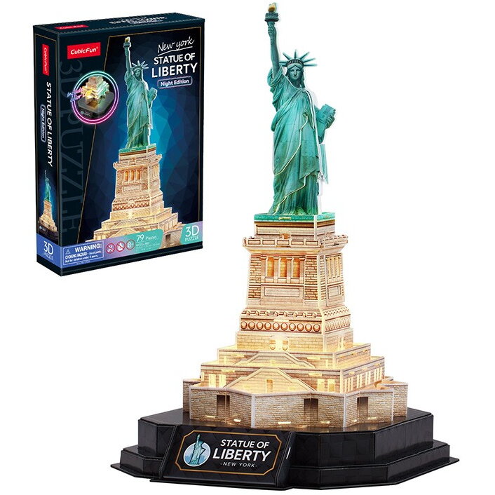 Puzzle Puzzles 3D LED Statue of Liberty (night edition)
