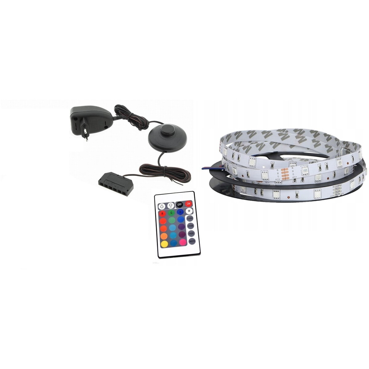 QIU bedside cabinet lighting 2 pcs. RGB