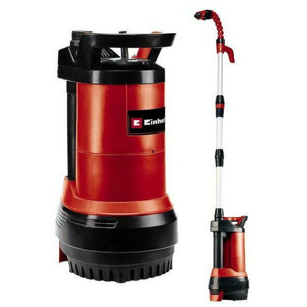 rain barrel pump GE-PP 5555 RB-A, submersible / pressure pump (red/black, 550 watts)