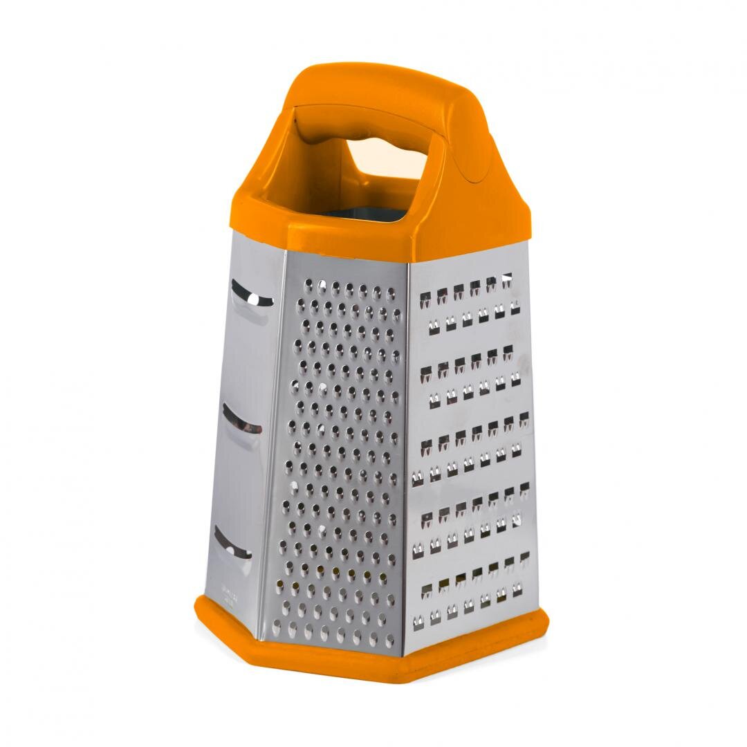 RAZATOARE 6 LATURI,14X12X23 CM, PORTOCAL