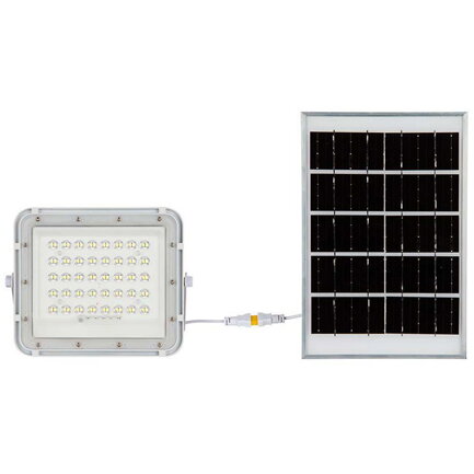 REFLECTOR CU INCARCARE SOLARA 6W 400LM 6400K - ALB