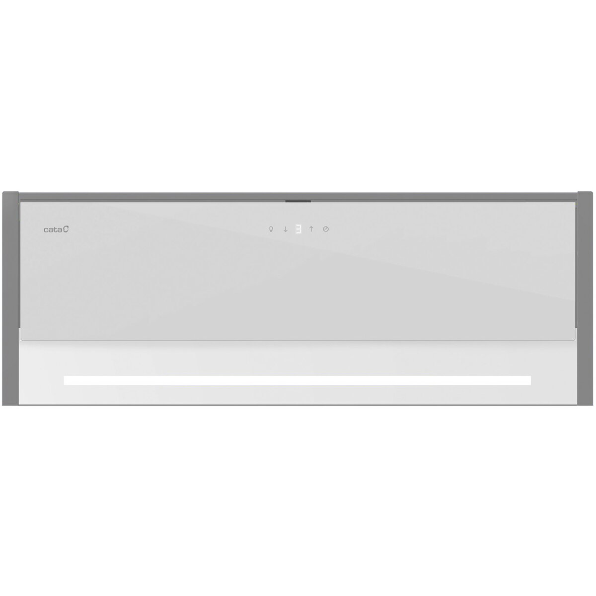 RENOVA PURE AIR MNV90 GWH Hood, Width 90 cm, Max 1400 m³/h, LED, Stainless Steel