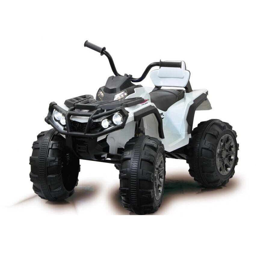 Ride-on Quad Electric Protector 12V Alb 3+