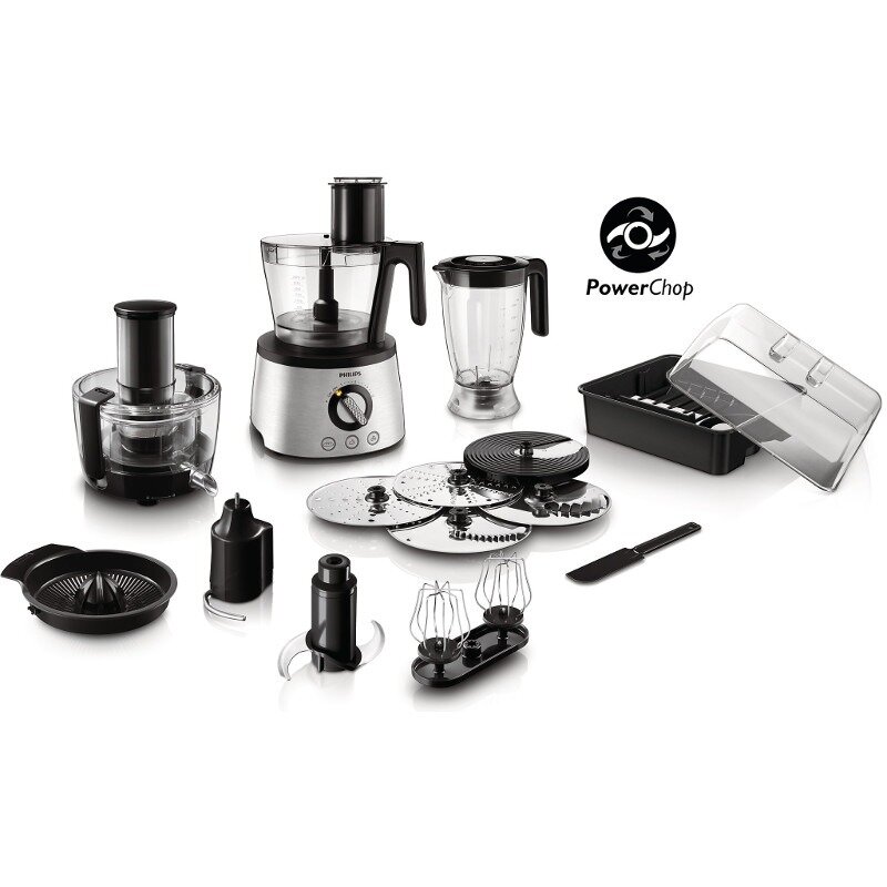 Robot de bucatarie HR7778/00 Avance Collection 3.4 litri 1300W Negru / Inox